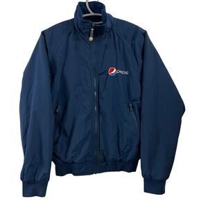 Vintage Y2K Pepsi Fleece Lined Embroidered Jacket - S‎